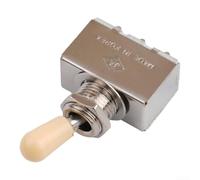 Guitar Tone Selection Made Easy with Our Sturdy Three Way Toggle Switch (Beige)
