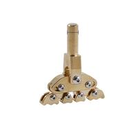 Guitar Tool Kit Brass Guitar Self Adaptive Curvature Fret Mounting Head Tool(Option B)