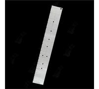 Guitar Tool Kit Fretboard Maintenance Tool: Stainless Steel Template For Fret Positioning And Installation Guitar Accessory(640string length24F)