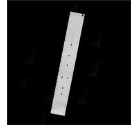 Guitar Tool Kit Fretboard Maintenance Tool: Stainless Steel Template For Fret Positioning And Installation Guitar Accessory(630string length24F)