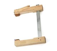 Guitar Tool Kit Handmade Hard Maple And Iron Deep Throat Clip For Guitar F Type Clamps(147mm)