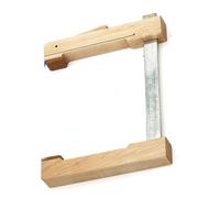 Guitar Tool Kit Handmade Hard Maple And Iron Deep Throat Clip For Guitar F Type Clamps(170mm)
