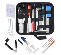 Guitar Tool Kit,Professional Bass Maintenance - Professional Set of 25 Musical Instruments Repair Tools for Home Studio Travel Show Practice