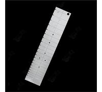 Guitar Tool Kit Stainless Steel Template For Guitar Fret Positioning And Installation Maintenance Tool/Accessory(380string length20F)