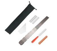 Guitar Tool Set Grinding File Guitar Neck Missing Blade Ruler Fret Gasket Leveling Ruler