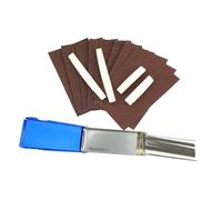 Guitar Tool Set Guitar Polishing Combination File Cow Bone Upper And Lower Nut DIY Repair Sandpaper