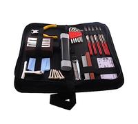 Guitar Tool Set Repair Maintenance Cleaning Tool Kit Complete Guitar Setup Kit Repair Tool Ukulele Base Mandolin
