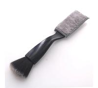 Guitar Tool Set String Fingerboard Dust Removal Double Head Brush Guitar Care Musical Instrument Accessories(Black)