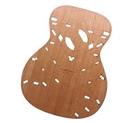 Guitar Tools and Accessories 40 Inch Guitar Making Template Wooden Mold Mold Shape Sound Hole Sound Beam Code Position Guitar Tools (Color : 01)