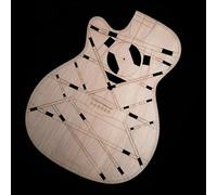 Guitar Tools and Accessories 40 Inch Guitar Making Template Wooden Mold Mold Shape Sound Hole Sound Beam Code Position Guitar Tools (Color : 02)
