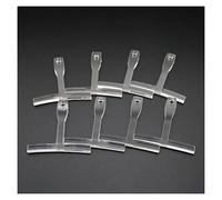 Guitar Tools and Accessories Transparent Radian Ruler Acoustic Electric Guitar Bass Fingerboard Fret Radian String Bridge Measuring Ruler Guitar Tools