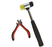Guitar Tools Guitar Fret Hammer Set Red String Cutters Set