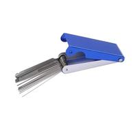 Guitar Tools Guitar Pillow Groove Grinding File Blue And Silver Mini Stainless Steel Gadget Accessories Aluminum Box