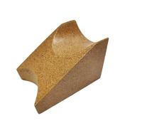 Guitar tools Guitar Repair Tools Polishing Frets Nut File Triangular(Compressed cork)
