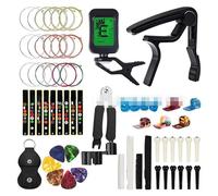 guitar tools Guitar String Combination Set Guitar String Capo Pick Pick Three-in-one String Changing Tool Set