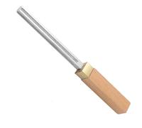 Guitar tools Square Guitar Fret File Four Sided Edge Sanding Tool In One Protective Pad For The Handle(Four-sided wooden handle file)