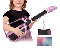 Guitar Toy for - ABS Electronic Components 58 x 20 x 5.5 cm | Stringless Electric Guitar, Smart Musical Instrument for Music , Beginners, School Activities,