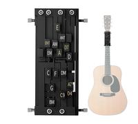 Guitar Trainer - Portable Guitar Learning Tools | Acoustic Beginner Tools | One-Key Chord Practice Assistant, Ergonomic Finger Strength Trainer For Family, Friends, Teens, Youth Beginners, And Profess