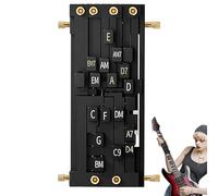 Guitar Training Aids,Multipurpose Learning Chord Presser - Wear-Resistant Assistant Trainer Teaching Buddy for Children Beginner Novices Adults Seniors Home