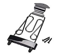 Guitar Trapeze Tailpiece - 6-String Electric Guitar Bridge Zinc Alloy, Replacement Metal Parts | Semi-Hollow Jazz Cutaway Lute Accessory | Endpiece Lute For Home Stage Live Performance Practice Repair