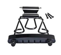 Guitar trapeze tailpiece, 6-string electric guitar replacement parts: thanks to the multi-layer polishing process, the guitar trapezoidal tailpiece achieves a shiny finish that enhances the visual