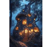Guitar Treehouse 30 Piece Jigsaw Puzzles for Adults, Fun jigsaw puzzles 30 pieces, Challenging Puzzle Perfect for Game Nights, Finished Puzzle Size is 25x20cm