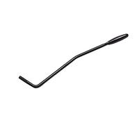 Guitar Tremolo 6MM Arm Whammy Bar 22cm Length for Fender & Squier Strat Black/White Tip
