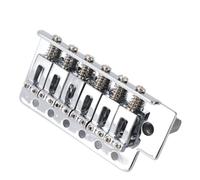 Guitar Tremolo Bridge Set, 52.5mm Vintage Zinc Alloy Left Hand Tremolo Bridge Replacement for ST Guitar