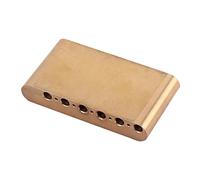 Guitar Tremolo Bridge Standard Brass Block 10.4mm Single Rock 74mm Accessories Brass Mexico For Bridge