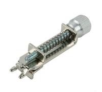 Guitar Tremolo Intonation Tool - Professional Double-Shake Adjustment Wrench for Accurate Saddle Positioning, Metal Construction, 15g(Silver)