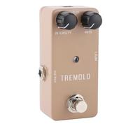 Guitar Tremolo Pedal, Electric Guitar Effect Pedal, Electric Guitar Tremolo Pedal with True Bypass Single Type Effect Pedal, 1Hz-25Hz Speed Range DC 9V