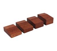 Guitar Tremolo Setup Blocks, 4 Pieces Wooden Floating Tremolo Wedge for Guitar - Multifunctional Easy to Install String Changer Tools Guitar Accessories