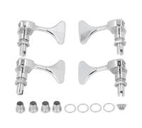 Guitar tuner, 2R 2L in zinc alloy 20: 1 Open replacement guitar tuner for 4 bass guitar jazz strings