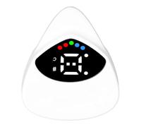 Guitar Tuner, Battery Powered 12 Tone Electronic Picks with LED Light, Guitar Two in One Pick Tuner for Electric Guitar Acoustic Guitar Ukulele