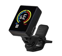 Guitar Tuner - Clip on Tuner | Precise Digital Electronic Ukulele LED Color Display Professional Electric Acoustic Guitar Bass Violin Ukulele Tunner Portable Music Tuning Accessories