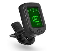 Guitar Tuner Clip on Ukulele Tuner-for Acoustic Electric Bass Ukulele Violin Tuner
