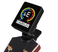 Guitar Tuner, Electric Guitar Tuner, Precise Digital Electronic Ukulele Tuner - Portable Music Tuning Accessories for Travel, Lesson, Study