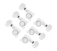 Guitar Tuner Head Gold/Chrome/Black Full Size Sealed Durable String Tuning Pins Guitar String Tuning Pins (Color : Silver)