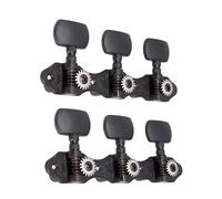 Guitar Tuner Tuning Pegs, 2 pcs 1:18 Guitar Tuners For Classical And Flamenco Guitars Black