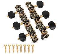 Guitar Tuners, Acoustic Guitar 1:18 Tuners Tuning Keys Pegs Machine Heads Replacement 3L3R for Classical Guitar