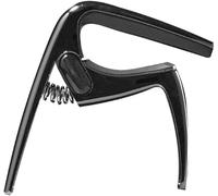 Guitar Tuning Accessory,Guitar Change Tune Clamp Zinc alloy capo,classical guitar capo, for classical guitar voice clip parts(Black)