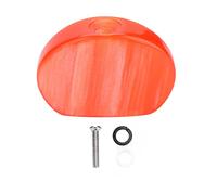 Guitar Tuning Peg Buttons Machine Head Replacement Tuner Buttons Guitar Tuning Peg Caps Tuners Tuner Buttons Knobs Set for Guitar Accessory (Oval red pearl)