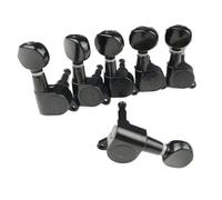 Guitar Tuning Peg Kit Electric Guitar Machine Heads Tuners Mini Oval Tuner For ST/TL Black Tuning Pegs With Packaging