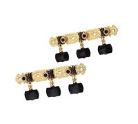 Guitar Tuning Peg Kit Guitar String Tuning Pegs 1 Pair Gold-Plated 3 Machine Head Classical Guitar String Tuning Keys Pegs Gold Plating