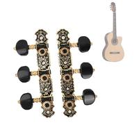 Guitar Tuning Pegs 3l and 3r, 1:18 Accurate Tuning Classical Guitar Tuners Replacement Parts for Repair Shops Home Modifications Teaching Exercises