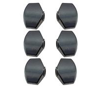 Guitar Tuning Pegs Keys Tuners Machine Heads Replacement Knobs Handle - black, as described