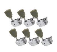 Guitar Tuning Pegs - Metal Case/Resin Cap Replacement Tuners | Precision Tuners for Acoustic, Electric and Bass Guitars, Instrument Repair and Upgrade