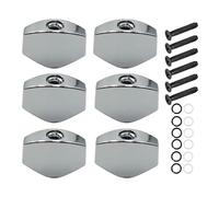 Guitar Tuning Pegs, Set of 6 Replacement Square Knobs - Replacement Classical Guitar Tuning Keys | For Musician Music Lovers Home Maintenance Repair