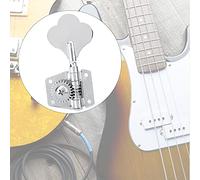 Guitar Tuning Pegs, Tuning Pegs Electric Bass Tuner Knobs Vintage Open Gear Bass Tuners Machine Head Tuning Keys Pegs Guitar Tuner Pegs for Electric Bass (For left row)