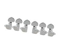 Guitar Tuning Pieces 3R3L 15:1 Ratio Full Sealed Machine Heads Tuners Tuning Pegs Right Angle Screw For Acoustic Electric Guitar(Half 2)